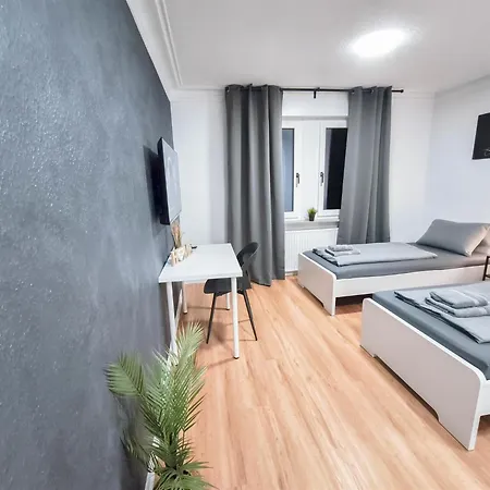 Apartment Alfa 4 4br Tv Wifi Wm Nahe Wasen&daimler L 7beds I 8 People I Kitchen L Bathroom Stuttgart